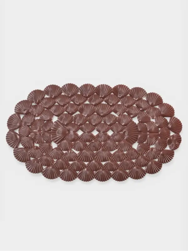 Коврик противоскользящий в ванну Доляна &laquo;Ракушки&raquo;, на присосках, 38&times;68 см, МИКС