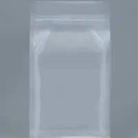 Пакет Zip-lock ПП, с плоским дном, прозрачный, 12&times;22 см