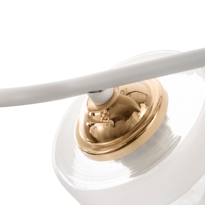 Люстра Люстра "Андо" 4хЕ27 40Вт бело-золотой 50х39х26 см