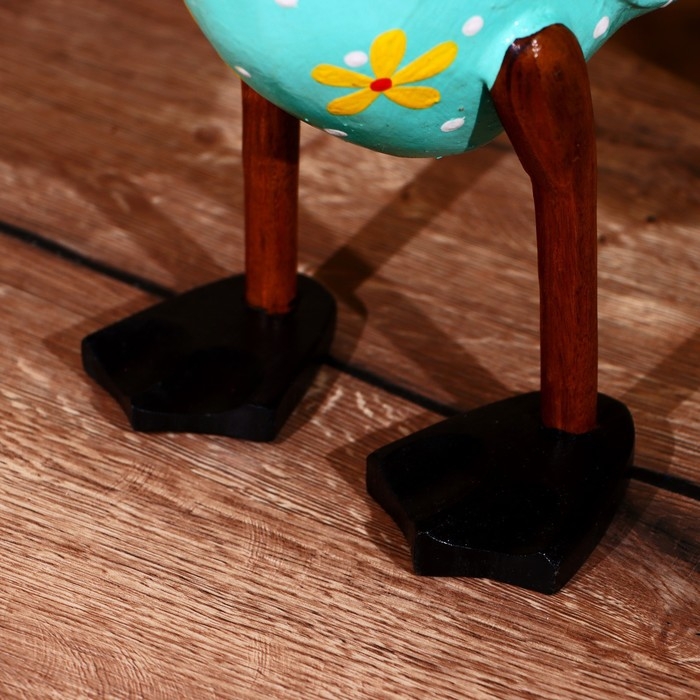 Сувенир "Утка в купальнике" дерево 45 см