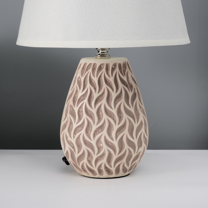 Настольная лампа с абажуром RISALUX «Риволи», Е14, 40 Вт, 22×22×34.8 см Настольная лампа с абажуром RISALUX «Риволи», Е14, 40 Вт, 22×22×34.8 см