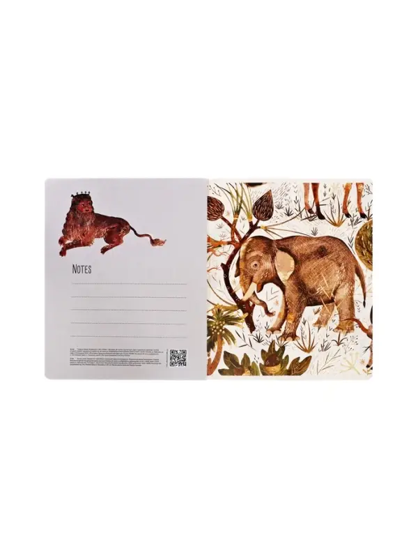 Тетрадь 48л кл FAUNA, МИКС