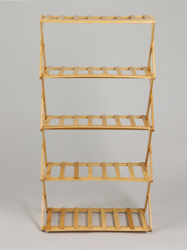 Подставка для цветов Greengo, 5 полок, 50 × 25 × 89 см, напольная, бамбук Подставка для цветов Greengo, 5 полок, 50 × 25 × 89 см, напольная, бамбук