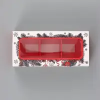Коробка для 3 конфет &laquo;С Новым годом&raquo;, 13.3&times;3.3&times;5.8 см