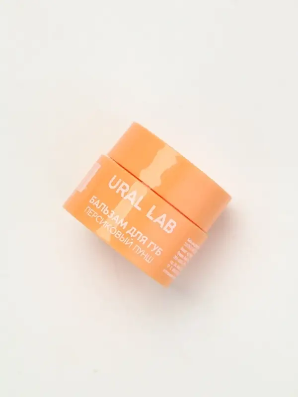 URAL LAB, бальзам для губ, 3 г, персиковый пунш URAL LAB, бальзам для губ, 3 г, персиковый пунш