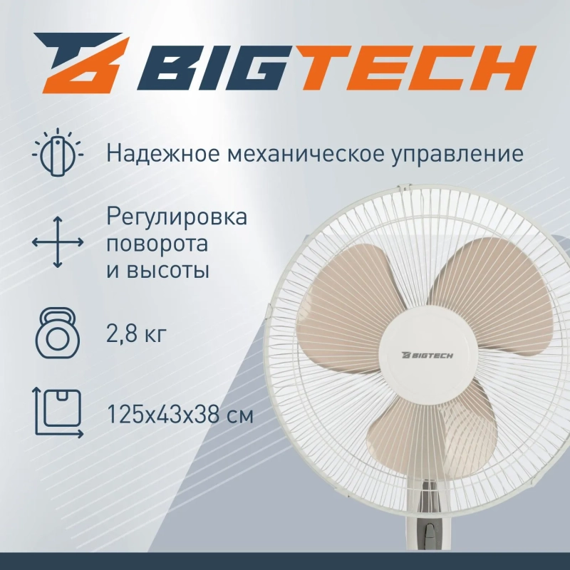 Вентилятор напольный BigTech DWBF001
