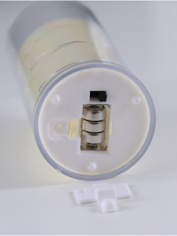 Ночник свеча "Романтик" LED 3xLR44 5,5х5,5х12,,5см