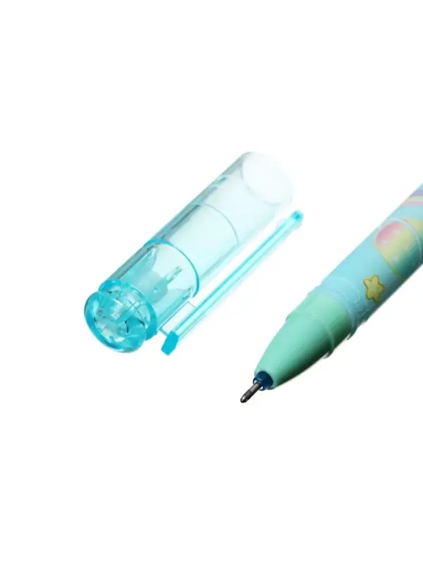 Стираемая ручка &laquo;Единорог&raquo;, гелевая, синий стержень, узел 0.5 мм, МИКС