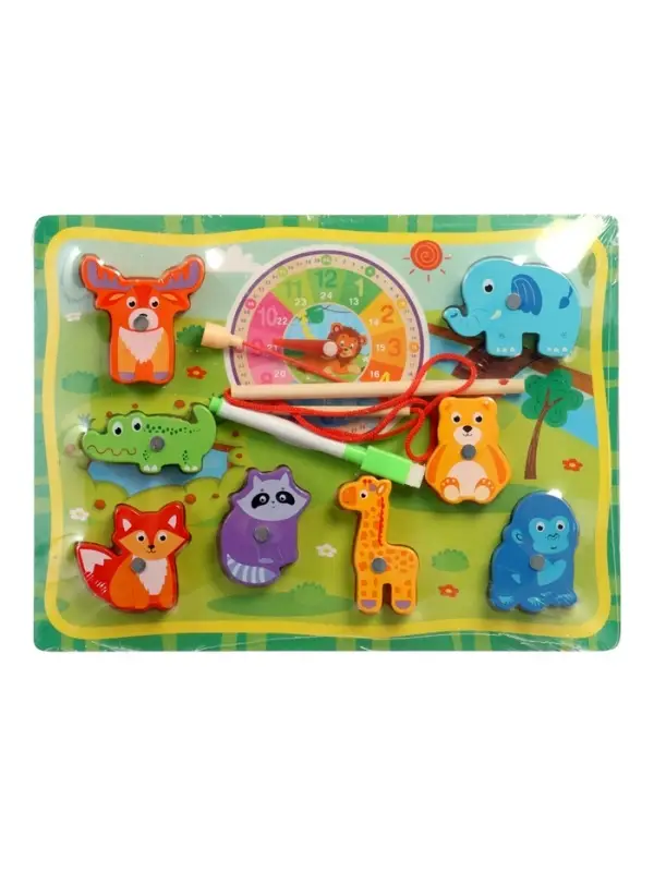 Деревянный сортер "Животные"