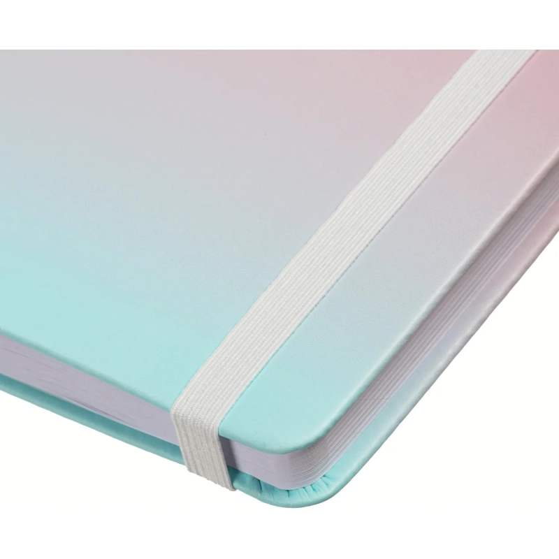 Ежедневник недатированный Rainbow,син-фиол,А5140x200,136л,ATTACHE SELECTION