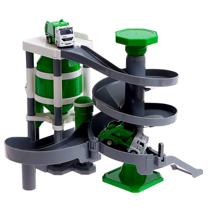 Парковка «Городские службы», с 2 машинками Парковка «Городские службы», с 2 машинками