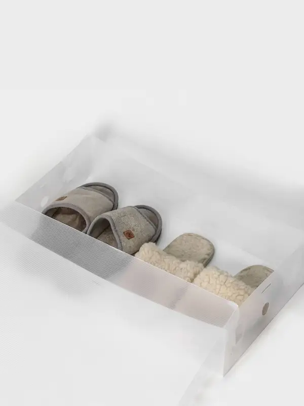 Коробка для хранения сапог с крышкой Uni size, 30&times;52&times;12 см, 2 шт.