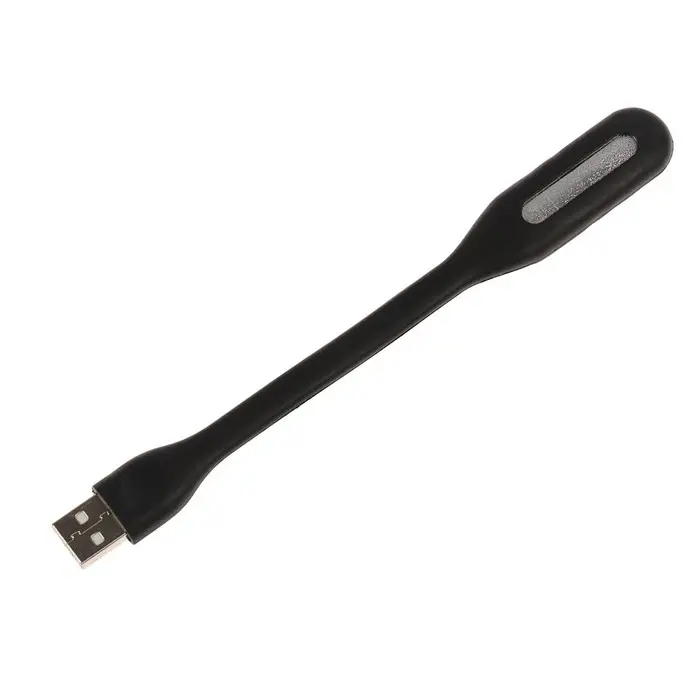 Светильник светодиодный Luazon A-05, USB, гибкий, 5 Вт, 6 диодов, чёрный