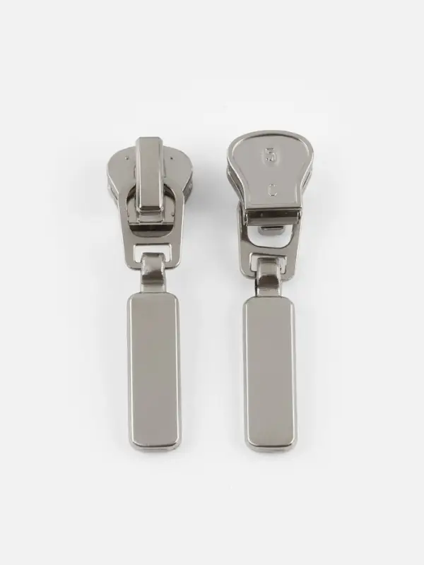 Бегунок для молнии &laquo;Трактор&raquo;, автоматический, №5, 10 шт., цвет никель