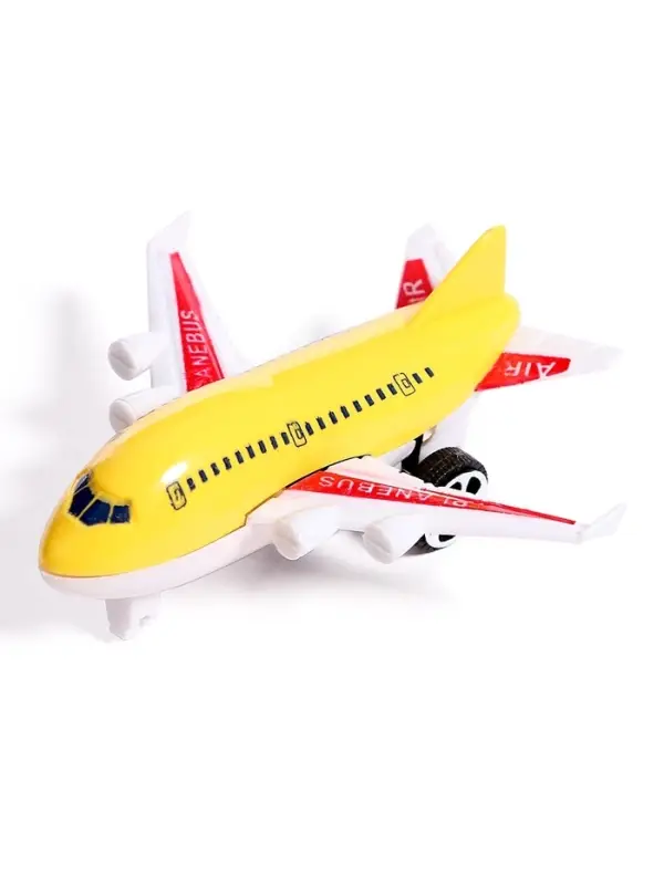 Самолёт инерционный «Глазастик», цвет МИКС