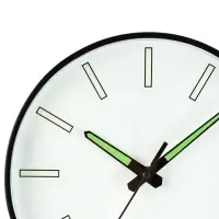 Часы настенные интерьерные &laquo;Классика&raquo;, плавный ход, светящиеся, d=25 см