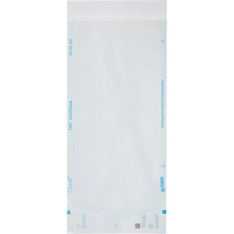 Пакет для стерилизации комбинир. 140 х 295 мм самокл. 100 шт/уп СтериТ