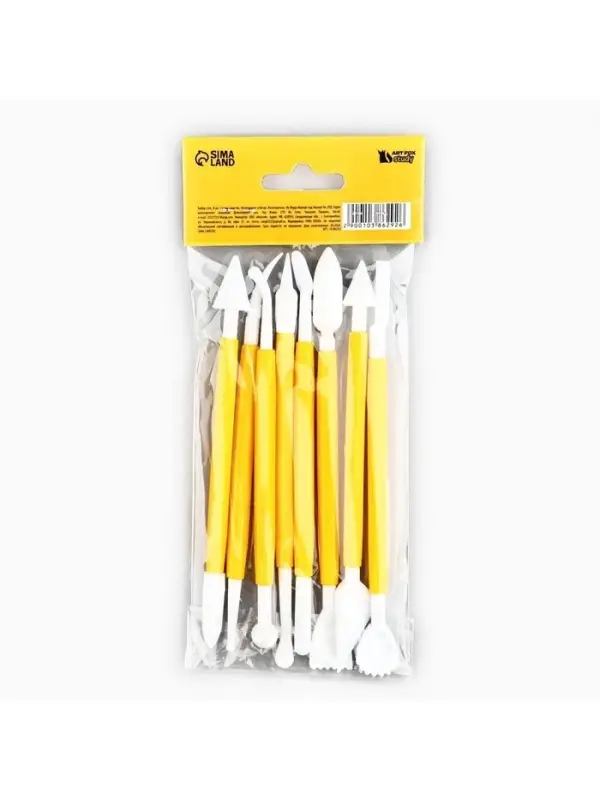 Стеки для лепки 8 шт., пластик, ArtFox STUDY