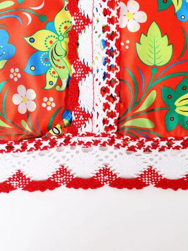 Карнавальный набор "Милая Настенька" рост 110-116, красный