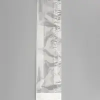 Пакет с жестким дном, прозрачный, 11&times;7&times;53 см