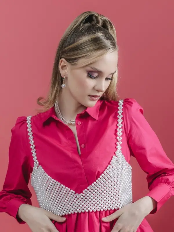 Серьги с жемчугом &laquo;Грейс&raquo;, две бусины, белые в золоте, шар №20