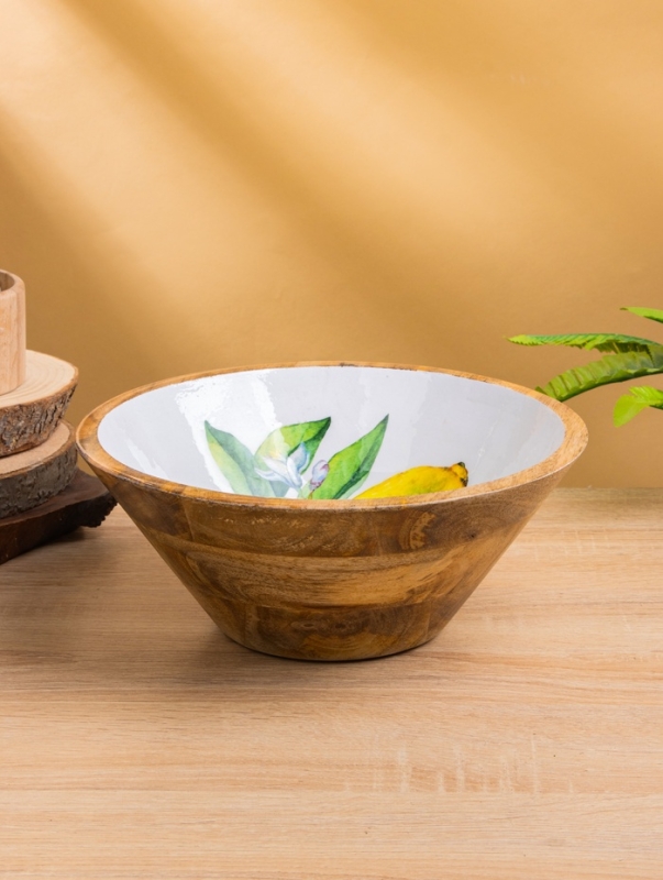 Салатник Салатник "Лимоны" дерево манго 25х25х10 см