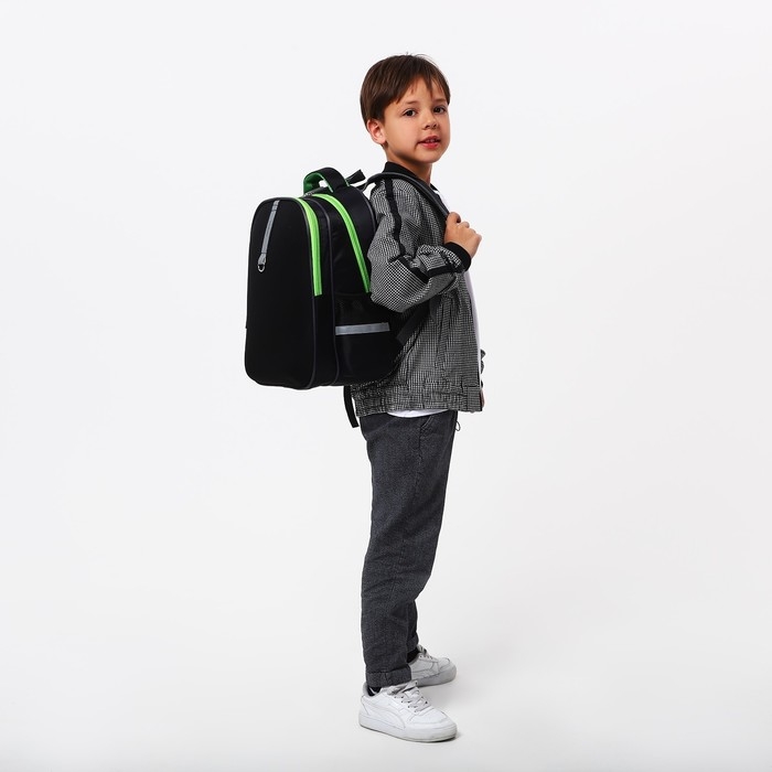 Рюкзак каркасный школьный Calligrata Рюкзак каркасный школьный Calligrata "Классика", 39 х 30 х 14 см