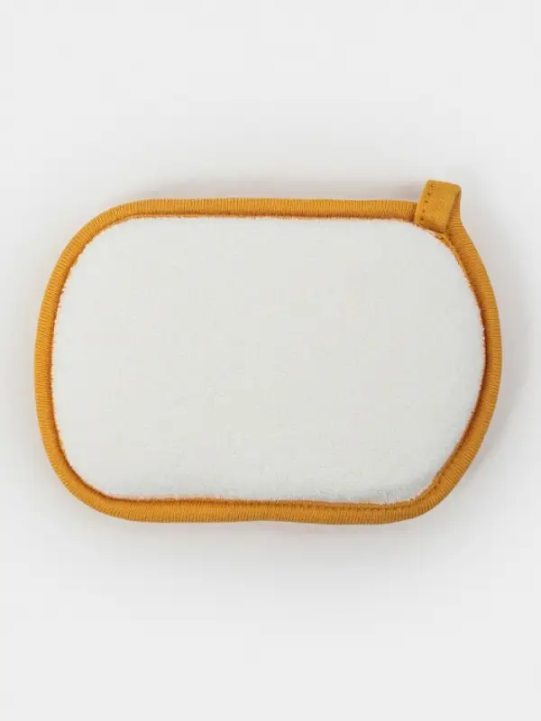 Мочалка детская для купания Доляна &laquo;Оленёнок&raquo;, 12&times;8 см, коричневая