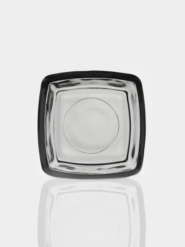 Набор соусников Paşabah&ccedil;e &laquo;Грей&raquo;, d=6.6 см, 6 шт., стекло, чёрный