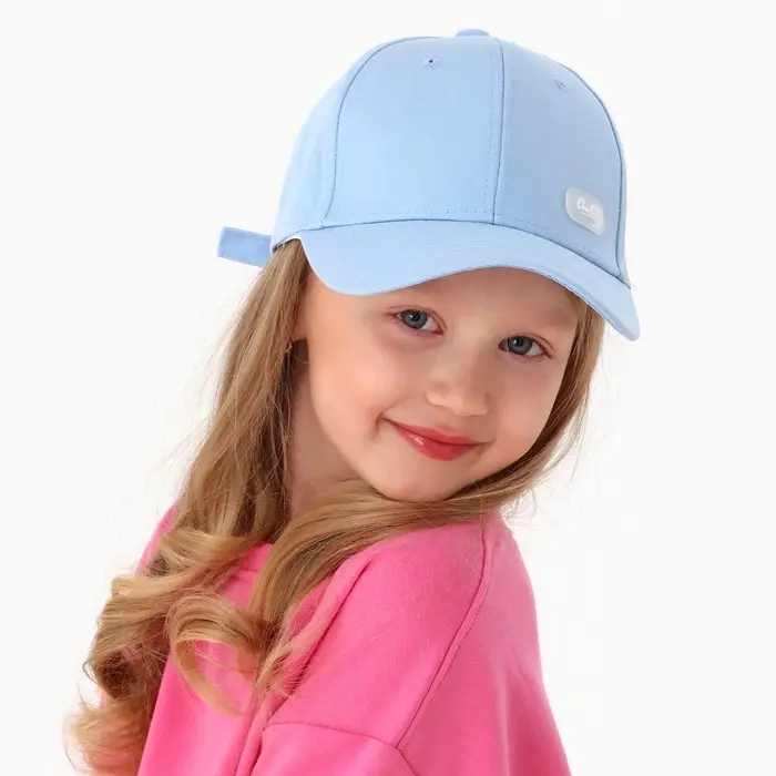 Кепка детская для мальчика , цвет нежно - голубой рр 54см