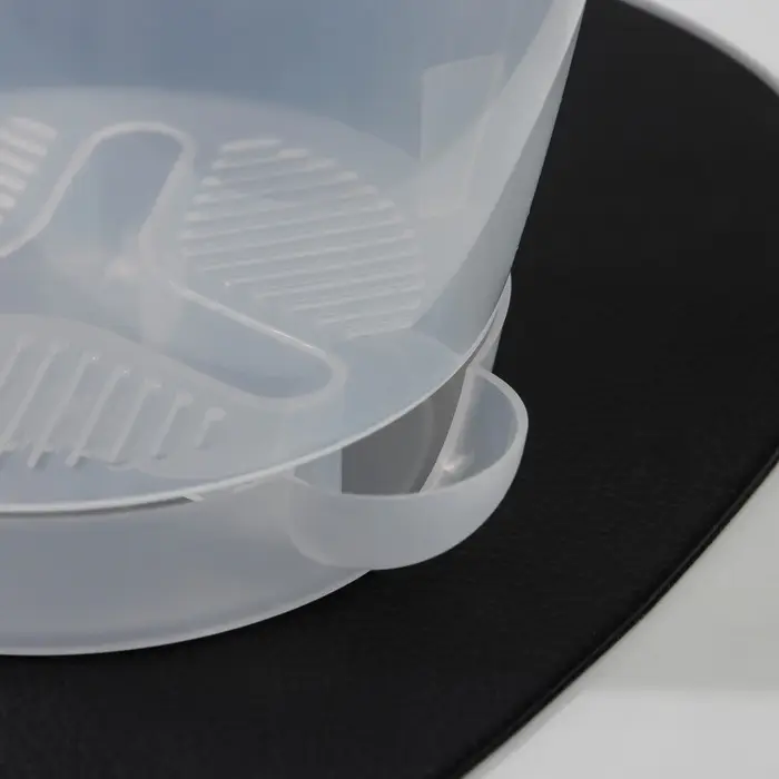 Горшок для цветов с поддоном &laquo;Альтернатива. Адель&raquo;, 1.5 л, пластиковый, прозрачный