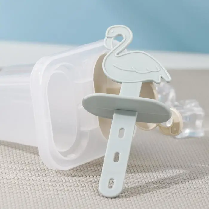 Форма для мороженого «Фламинго», 7,5×6×15 см, 2 ячейки, цвет МИКС Форма для мороженого «Фламинго», 7,5×6×15 см, 2 ячейки, цвет МИКС