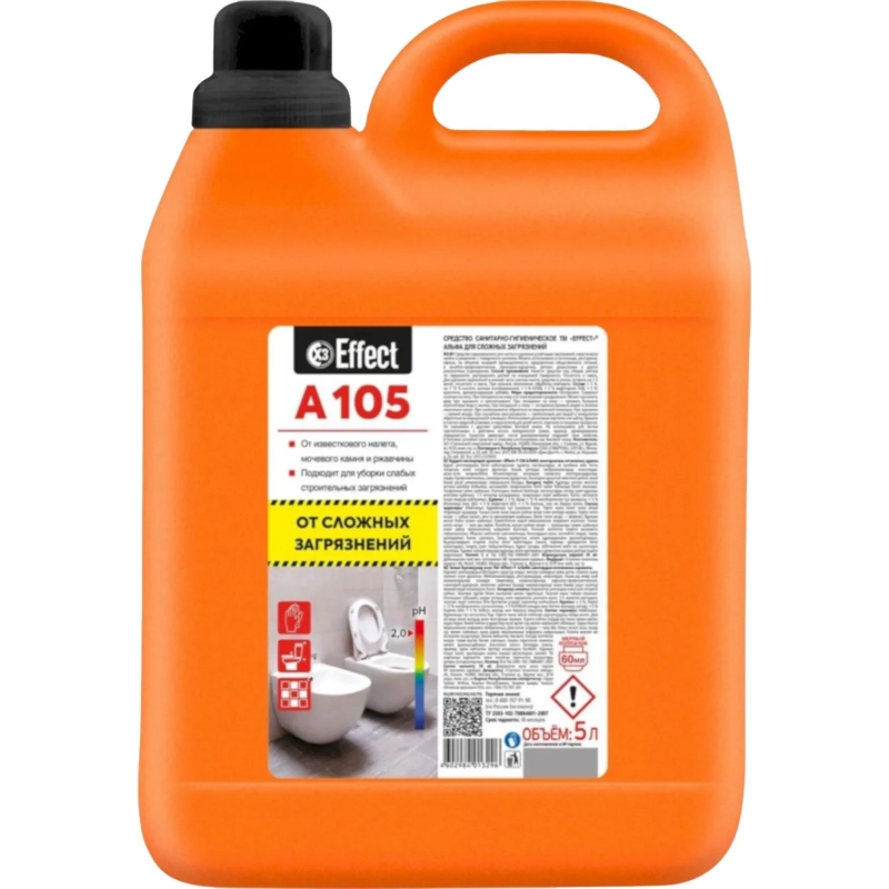 Профхим сантех кисл от сложн загрязнений Effect/ALFA 105, 5л