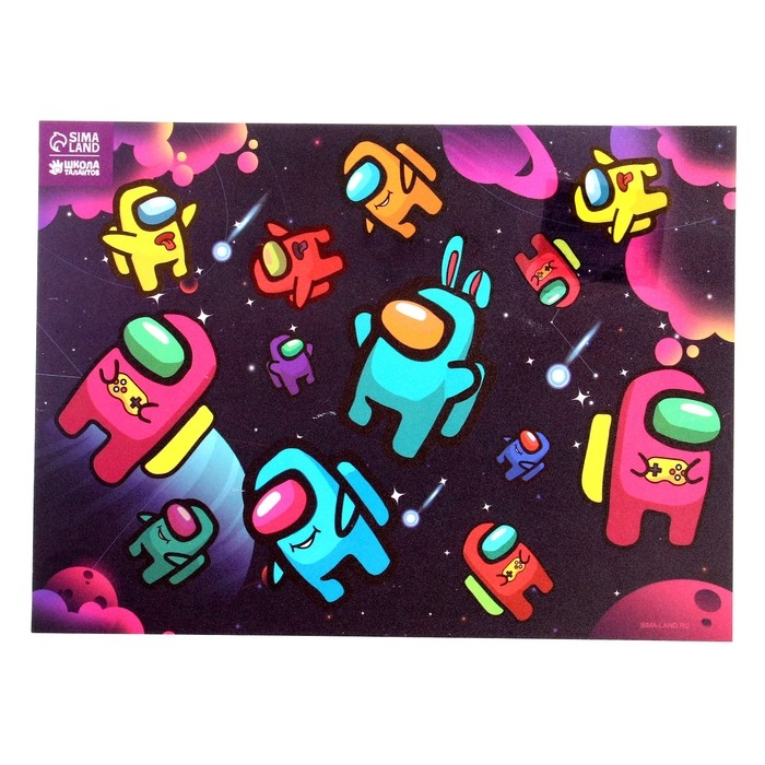 Коврик для лепки «Игровая реальность», А4 Коврик для лепки «Игровая реальность», А4