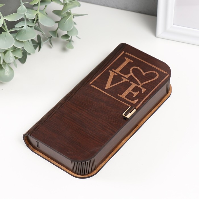 Шкатулка «Love» 17×8.5×3.5 см МИКС Шкатулка «Love» 17×8.5×3.5 см МИКС