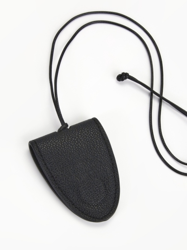 Держатель для очков на шею, шнурок  88 см, 4.5 х 7 см, чёрный Держатель для очков на шею, шнурок  88 см, 4.5 х 7 см, чёрный