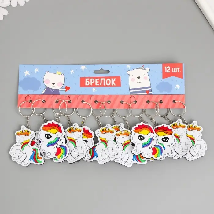 Брелок EVA Брелок EVA "Маленький единорожек" МИКС 6,5х5,5 см