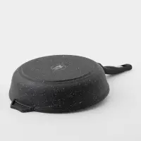 Сковорода Мечта &laquo;Гранит Black&raquo; Induction Pro, d=26 см, h=6 см, пластиковая ручка, антипригарное покрытие, индукция, литой алюминий, чёрная