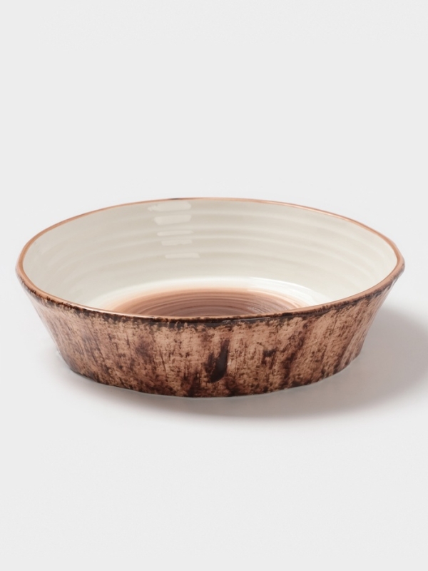 Тарелка глубокая Magistro "Wood" 18см 18,2х4,2 см