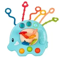 Сенсорная игрушка-тянучка для малышей Крошка Я &laquo;Слоник&raquo;, грызунок, Монтессори