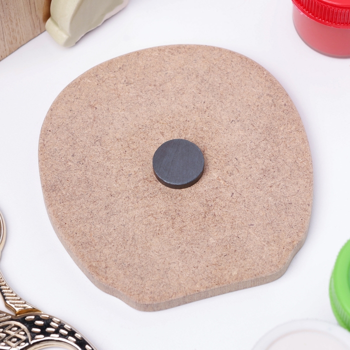 Раскраска-магнит Раскраска-магнит "Ёжик", многоразовая, 8х6,5 см