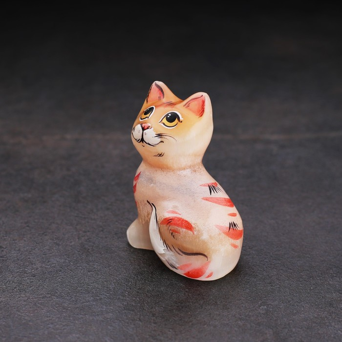 Сувенир «Кошка Муська», малая, 5×7 см, селенит Сувенир «Кошка Муська», малая, 5×7 см, селенит