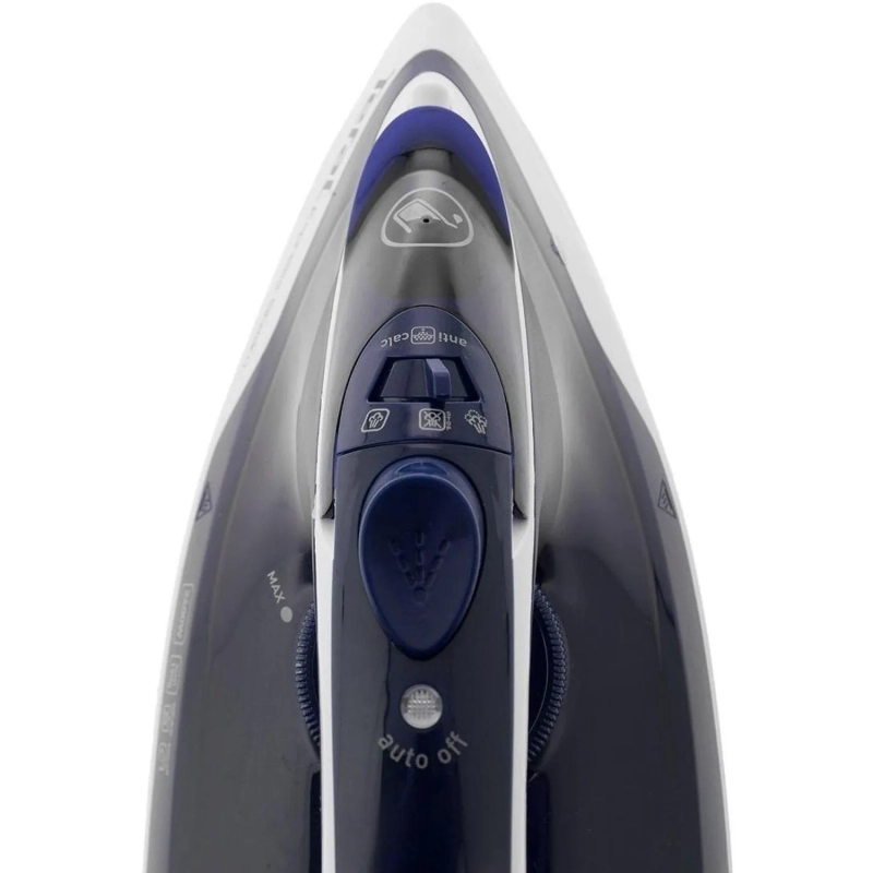 Утюг Tefal FV2837E0, 2400ВТ, белый/синий