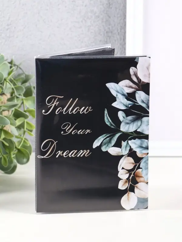 Фотоальбом "Нежность" 36ф 10X15см, ПП карм.,мягкая обложка, черные страницы