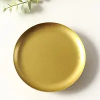 Подсвечник "Чашка на шариках" 14 см, золото