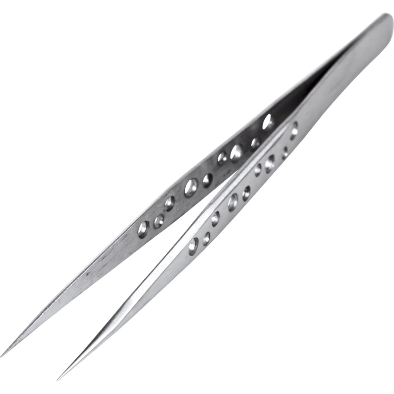 Пинцет прямой, узкий 140 мм Airy (блистер) REXANT (12-0380)