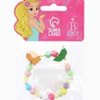 Браслет детский &laquo;Выбражулька. Ананас с листочками&raquo;, d=5 см, МИКС