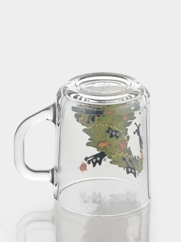 Кружка Кружка "Green tea" "Озорные котики" 200 мл