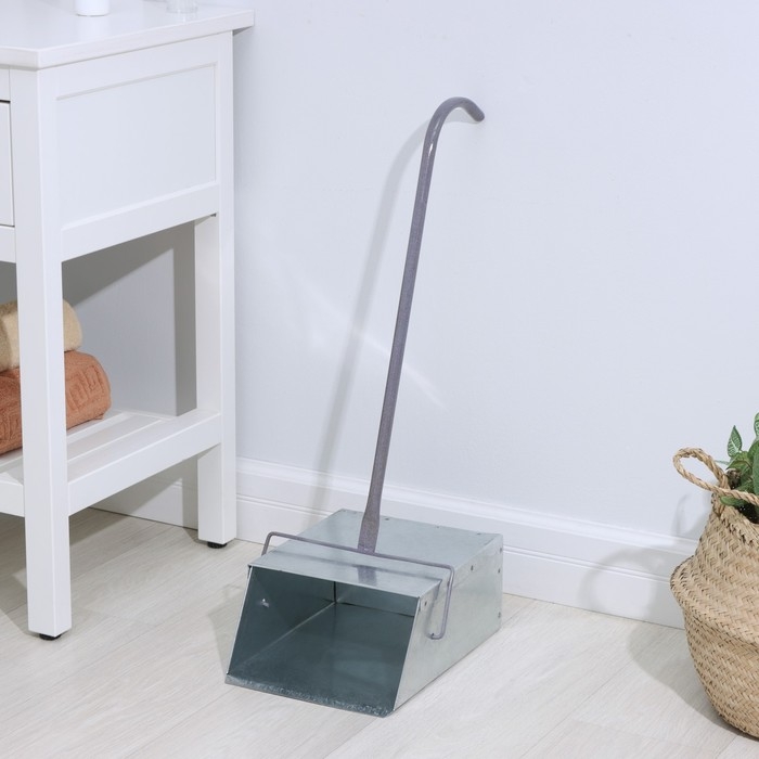 Совок уличный для мусора «Ловушка», оцинкованный Совок уличный для мусора «Ловушка», оцинкованный