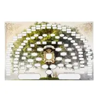 Генеалогическое древо &laquo;Герб семьи&raquo;, 90.6&times;59.6 см